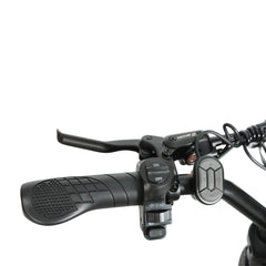 Right handlebar view on dm-2001 60V 60V electric bike