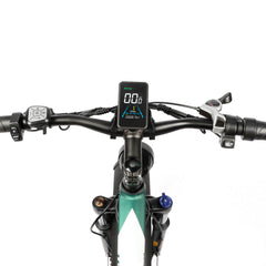 LCD display close-up on DP-2603 48V ebike for adults