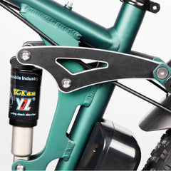 Mid suspension detail on DP-2603 48V dual motor electric bike