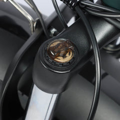 Front suspension detail on DP-2603 48V dual motor electric bike