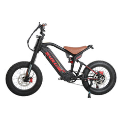 Left side view of black Voltvibe P2 ebike
